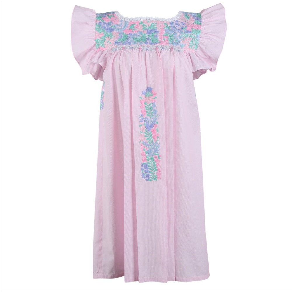 Mi Golondrina pastel soledad short dress